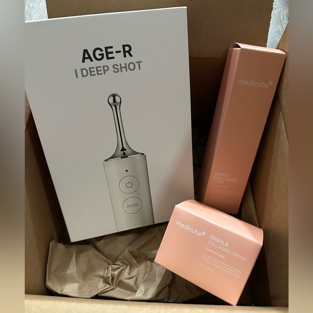 Medicube AGE-R Line Deep Shot Skincare Bundle